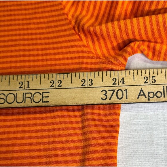 Whataburger Orange Striped Polo Shirt Men’s XL Logo Uniform Golf Fanwear Texas - Picture 7 of 8